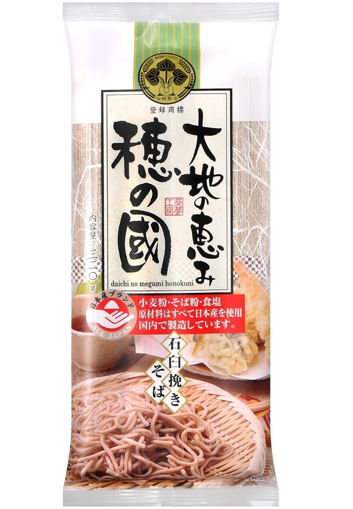 HONO KUNI ISHI USUBIKI (SOBA NOODLE) 300G