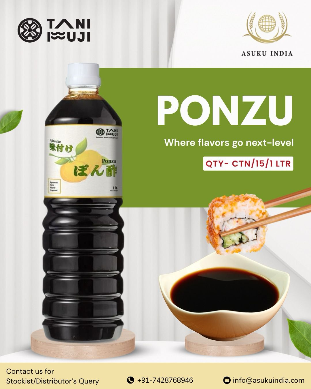AJITSUKE PONZU 1L- (MI)
