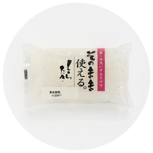 SONOMAMA TSUKAERU SHIRATAKI (YAM NOODLE)