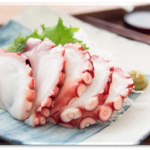 BOILED OCTOPUS